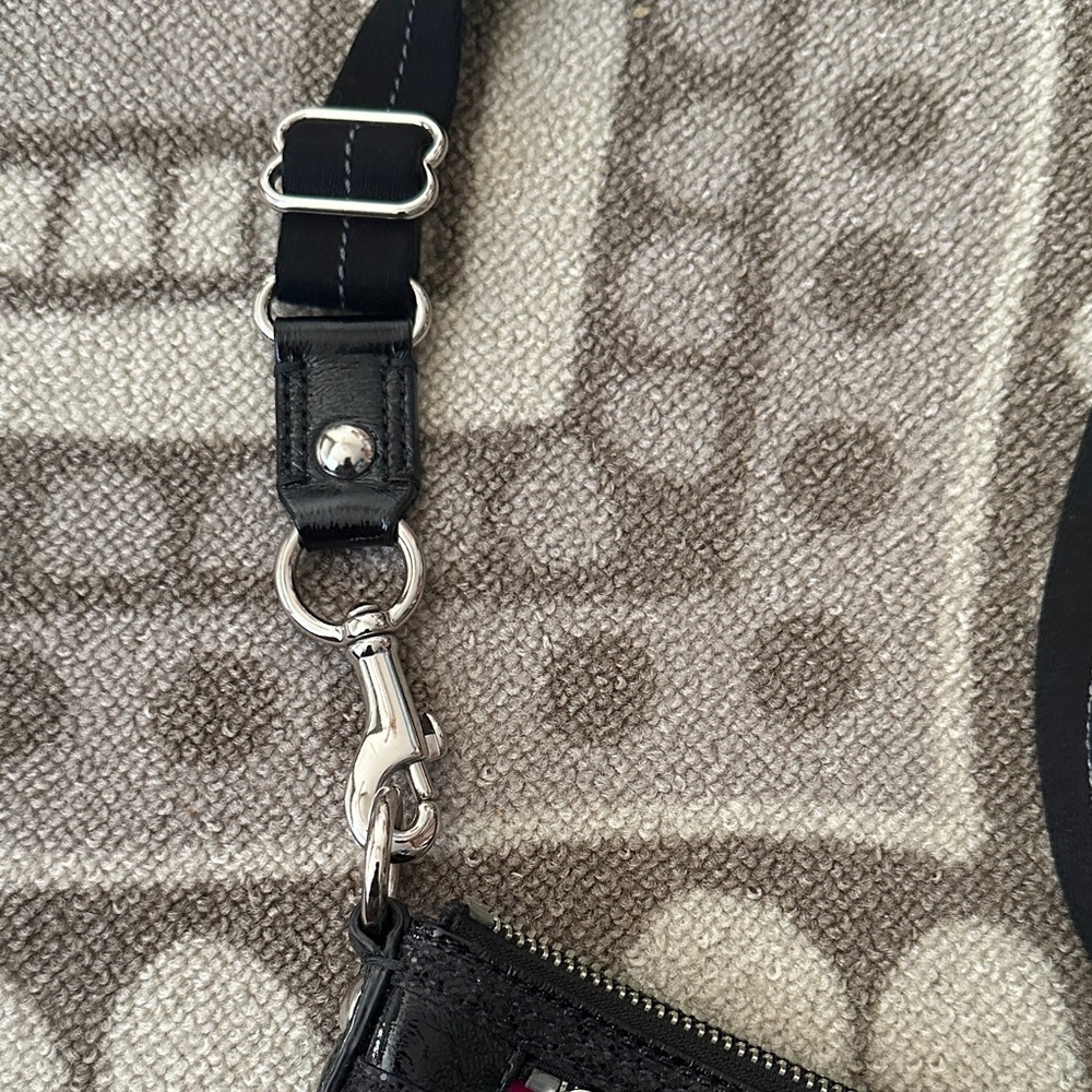 Coach Black and Pink Crossbody Bag - Picture 3 of 8